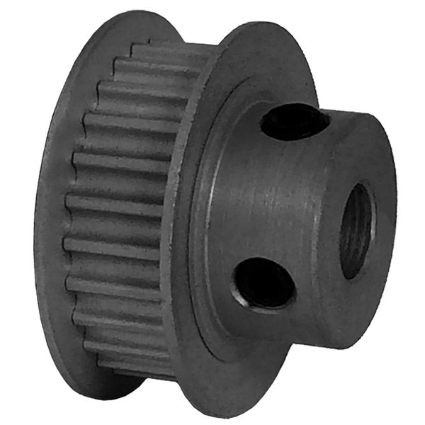 B B Manufacturing 25-3P06M6FA6, Timing Pulley, Aluminum, Clear Anodized,  25-3P06M6FA6